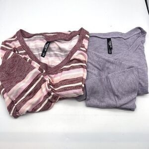 Torrid Sleep Boat Round Neck Long Sleeve set of 2 Shirts Top size 2x/3x